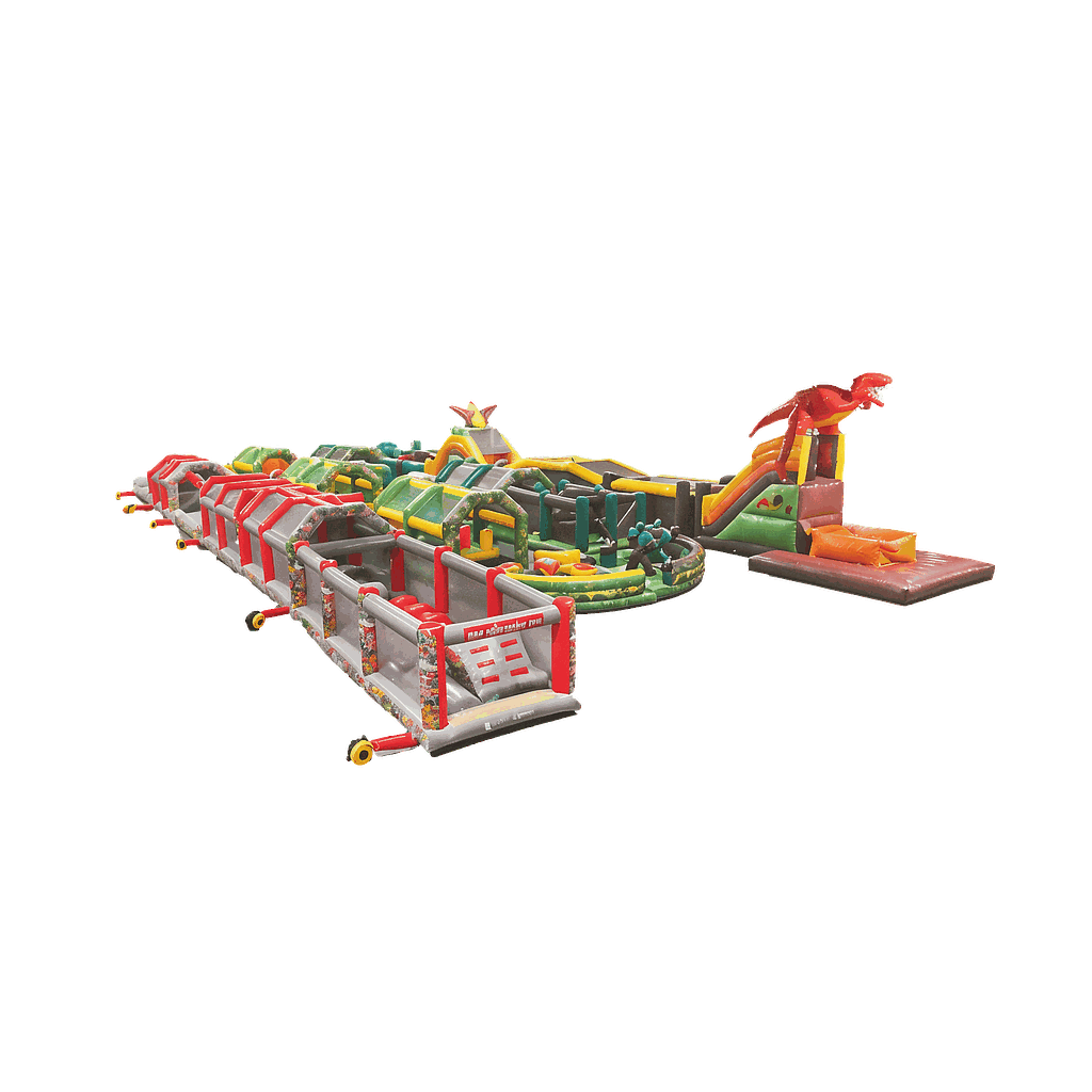 PARCOURS XXXL STREET-ARMEE-JUNGLE-DINO